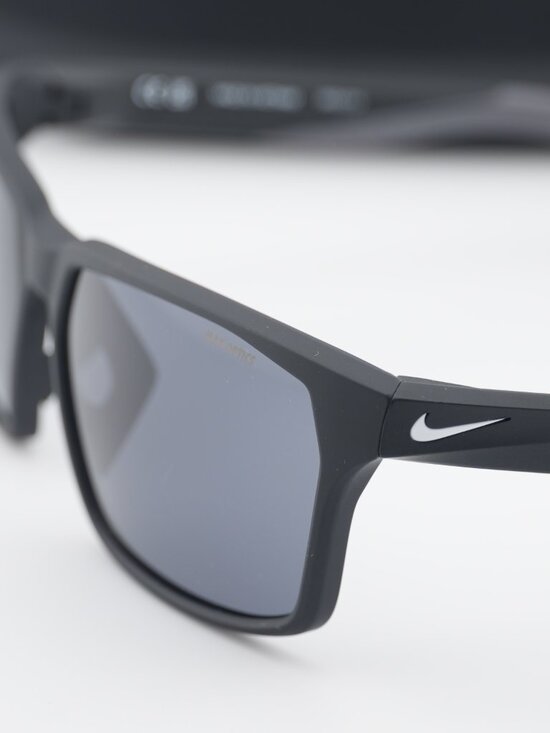 Nike MAVERICK RGE N IF2488X 010 Rectangle Sunglasses - Black / Grey